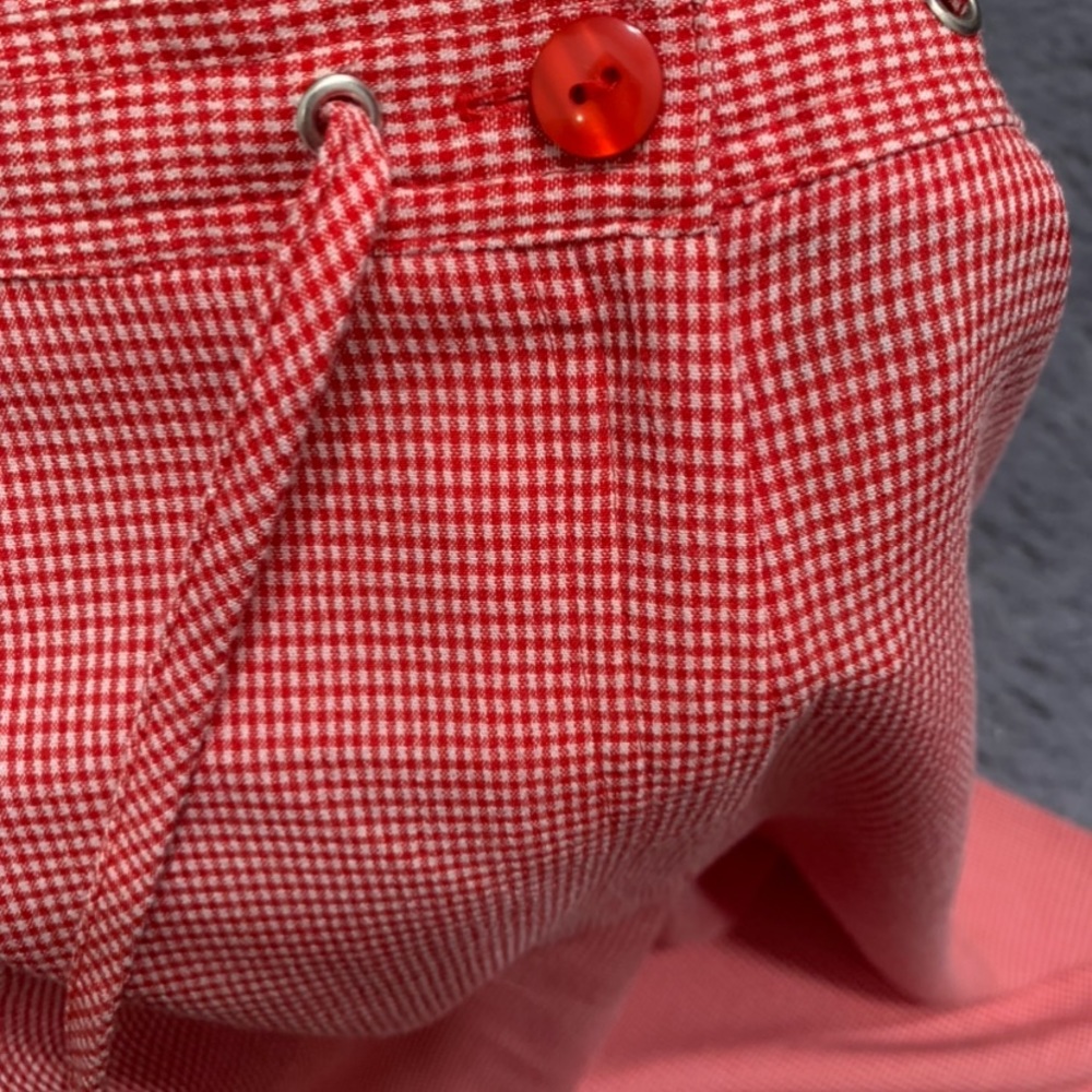 Red pants , New no tags